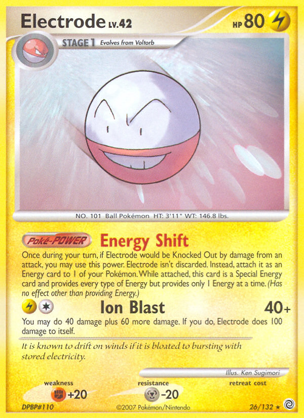 Electrode (26/132) [Diamond & Pearl: Secret Wonders] | North Game Den