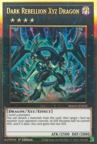 Dark Rebellion Xyz Dragon [MAGO-EN032] Gold Rare | North Game Den