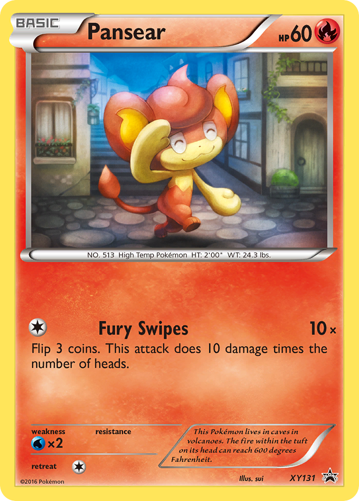 Pansear (XY131) [XY: Black Star Promos] | North Game Den