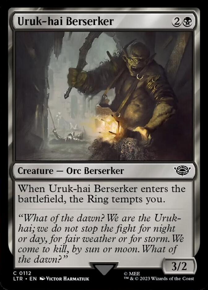 Uruk-hai Berserker [The Lord of the Rings: Tales of Middle-Earth] | North Game Den