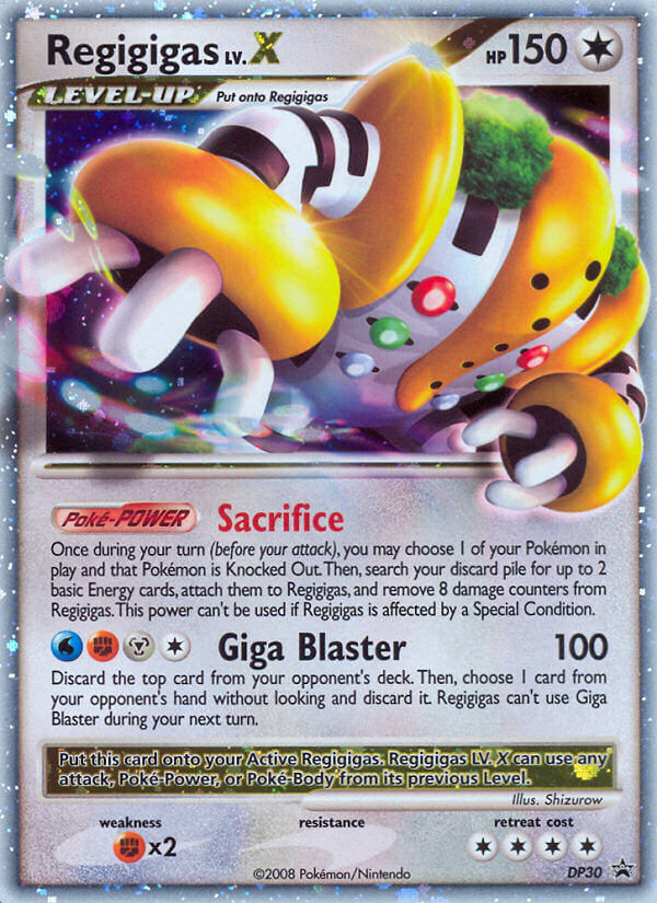 Regigigas LV.X (DP30) [Diamond & Pearl: Black Star Promos] | North Game Den