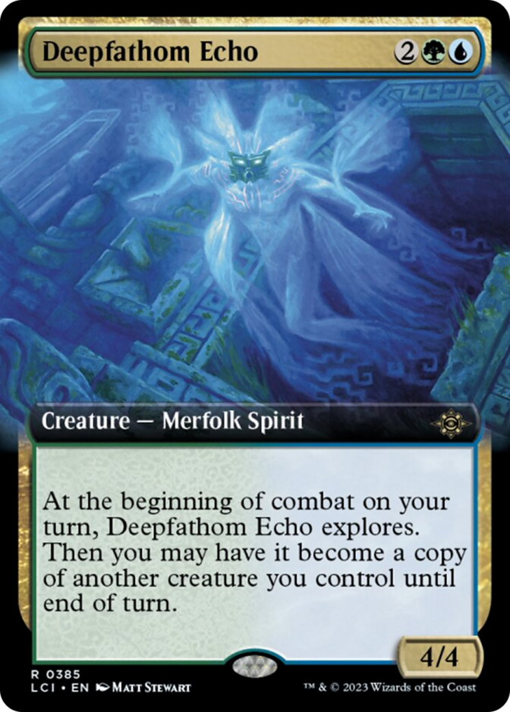 Deepfathom Echo (Extended Art) [The Lost Caverns of Ixalan] | North Game Den