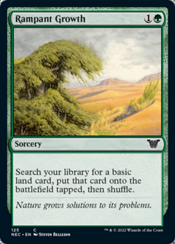 Rampant Growth [Kamigawa: Neon Dynasty Commander] | North Game Den