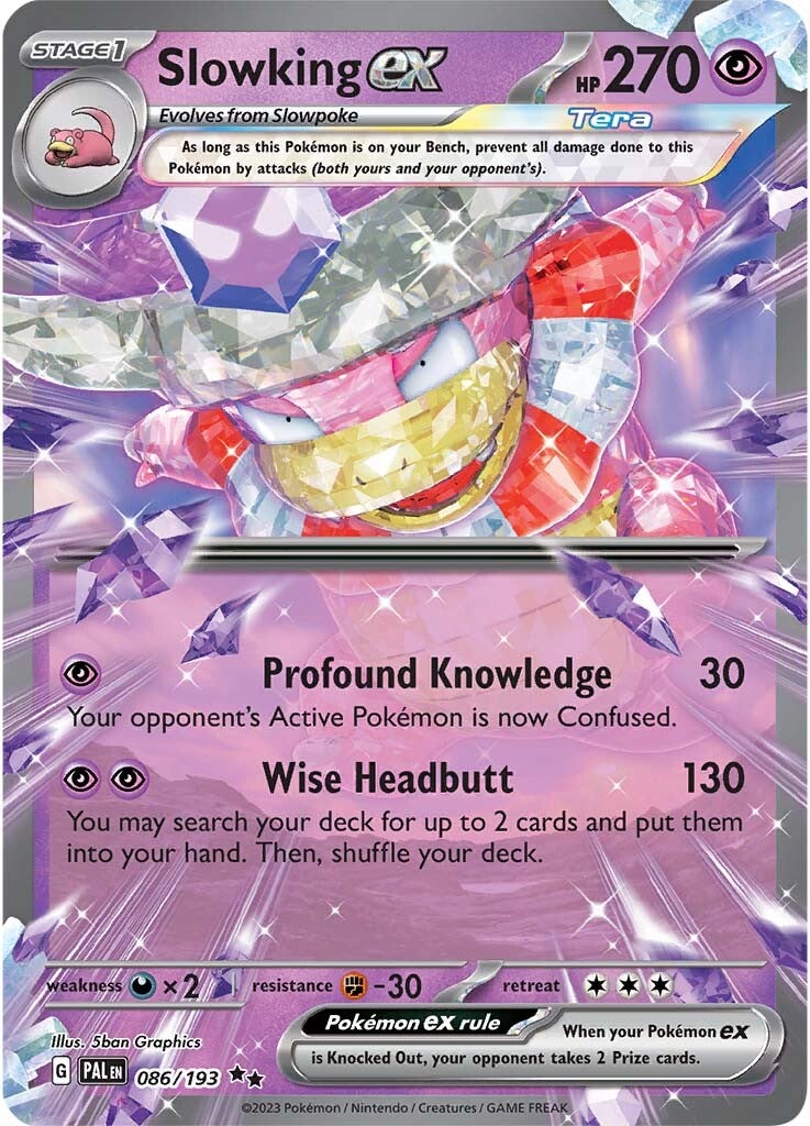 Slowking ex (086/193) [Scarlet & Violet: Paldea Evolved] | North Game Den