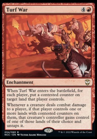 Turf War (Promo Pack) [Streets of New Capenna Commander Promos] | North Game Den