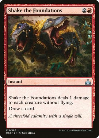 Shake the Foundations [Rivals of Ixalan] | North Game Den