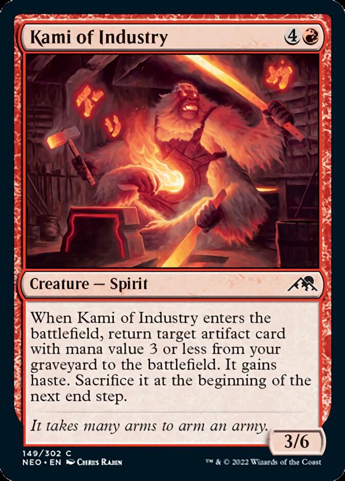 Kami of Industry [Kamigawa: Neon Dynasty] | North Game Den