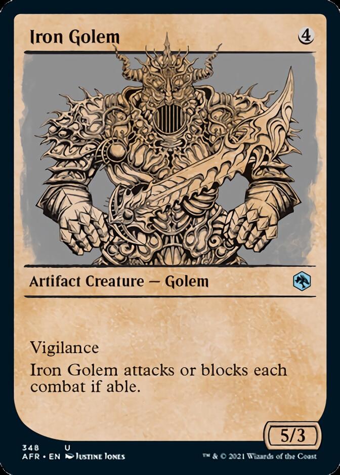 Iron Golem (Showcase) [Dungeons & Dragons: Adventures in the Forgotten Realms] | North Game Den