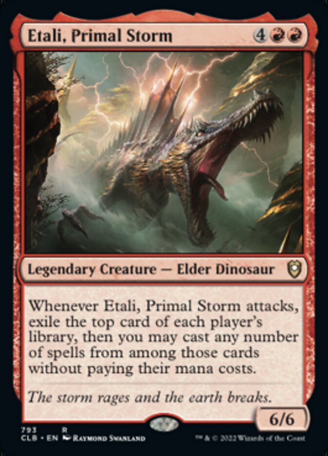 Etali, Primal Storm [Commander Legends: Battle for Baldur's Gate] | North Game Den