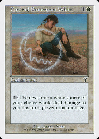 Circle of Protection: White [Seventh Edition] | North Game Den