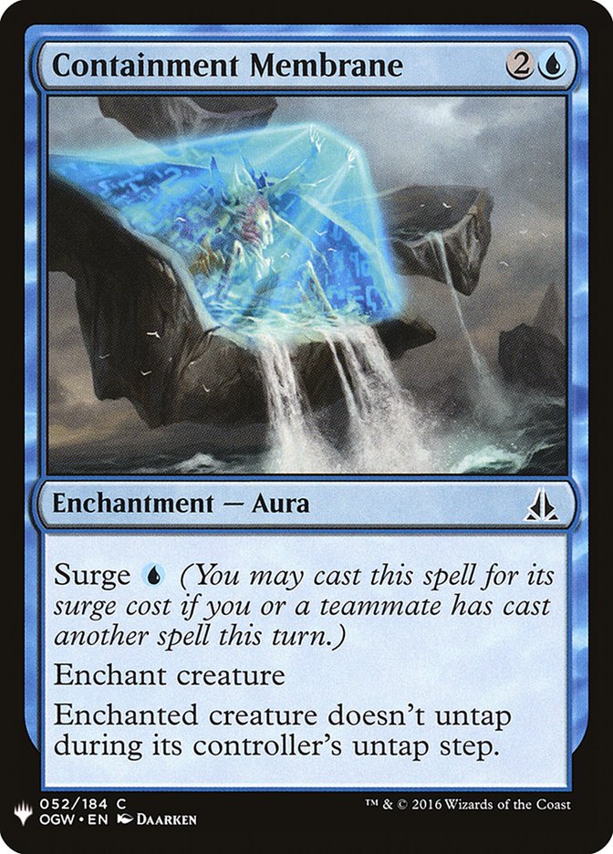 Containment Membrane [Mystery Booster] | North Game Den