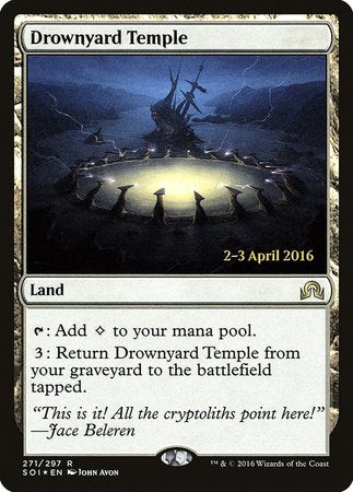 Drownyard Temple [Shadows over Innistrad Promos] | North Game Den
