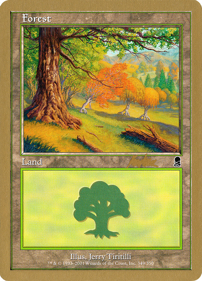 Forest (Brian Kibler) [World Championship Decks 2002] | North Game Den