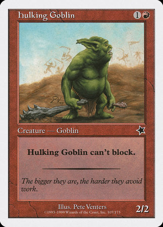 Hulking Goblin [Starter 1999] | North Game Den