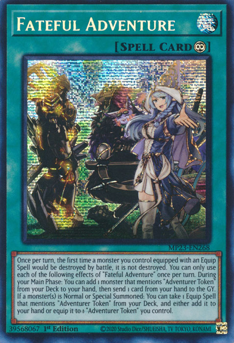 Fateful Adventure [MP23-EN268] Prismatic Secret Rare | North Game Den