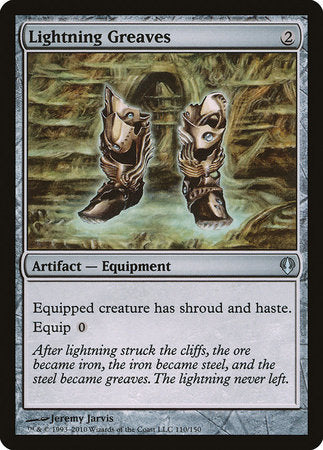 Lightning Greaves [Archenemy] | North Game Den