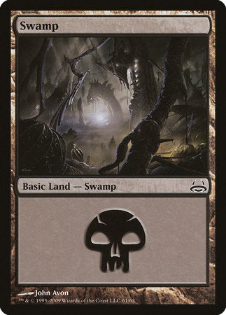 Swamp (61) [Duel Decks: Divine vs. Demonic] | North Game Den