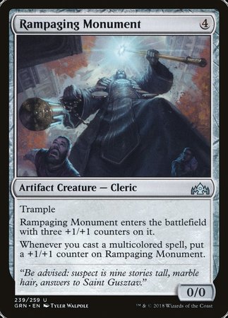 Rampaging Monument [Guilds of Ravnica] | North Game Den