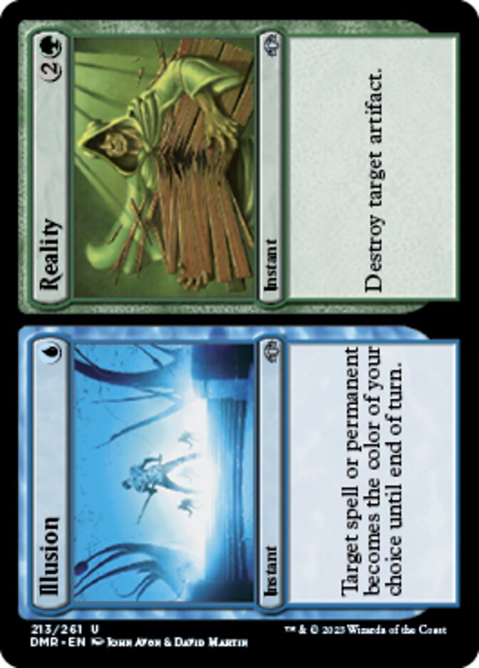 Illusion // Reality [Dominaria Remastered] | North Game Den