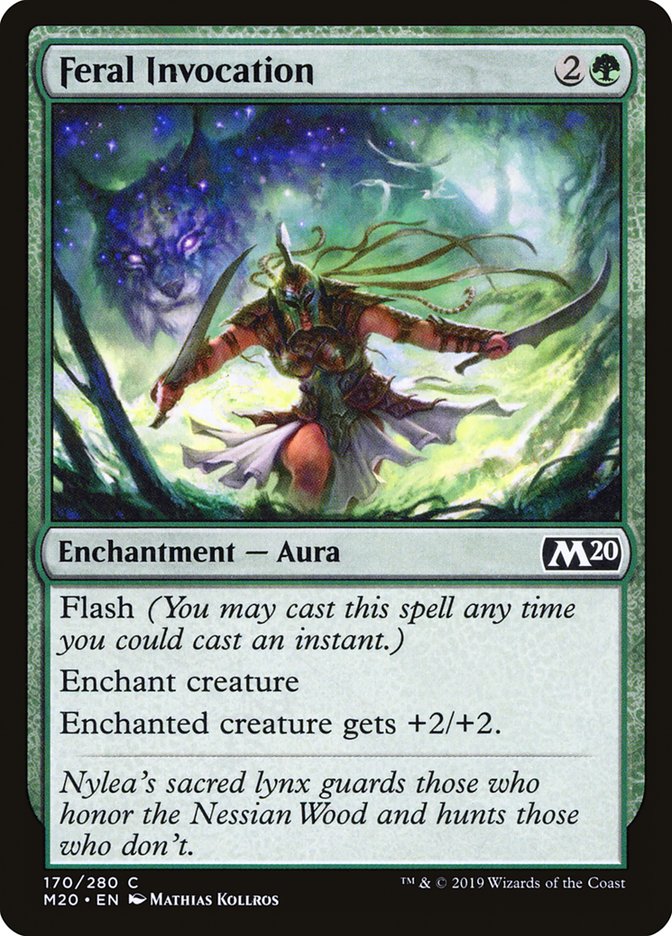 Feral Invocation [Core Set 2020] | North Game Den