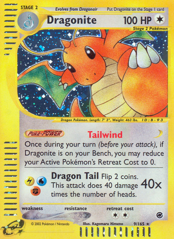 Dragonite (9/165) [Expedition: Base Set] | North Game Den