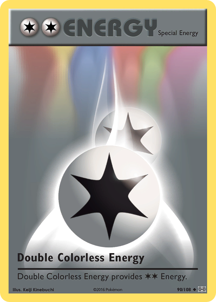 Double Colorless Energy (90/108) [XY: Evolutions] | North Game Den