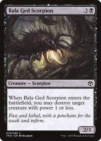 Bala Ged Scorpion [Iconic Masters] | North Game Den