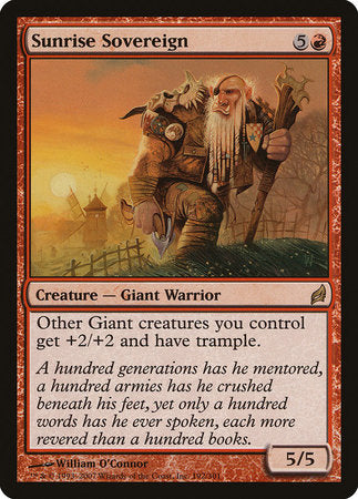 Sunrise Sovereign [Lorwyn] | North Game Den