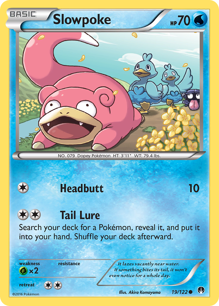 Slowpoke (19/122) [XY: BREAKpoint] | North Game Den