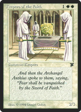 Keepers of the Faith [Legends] | North Game Den
