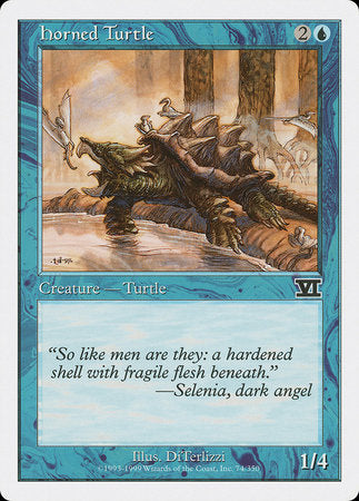 Horned Turtle [Classic Sixth Edition] | North Game Den
