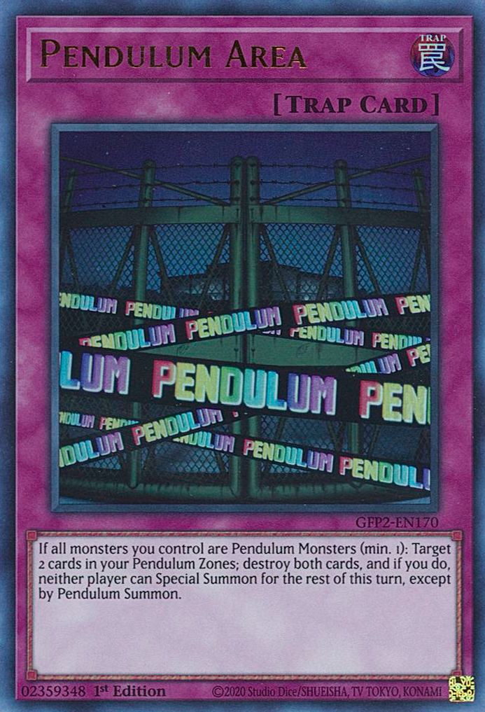 Pendulum Area [GFP2-EN170] Ultra Rare | North Game Den