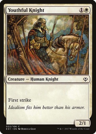 Youthful Knight [Archenemy: Nicol Bolas] | North Game Den