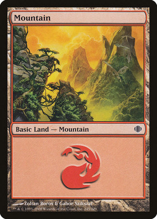 Mountain (245) [Shards of Alara] | North Game Den