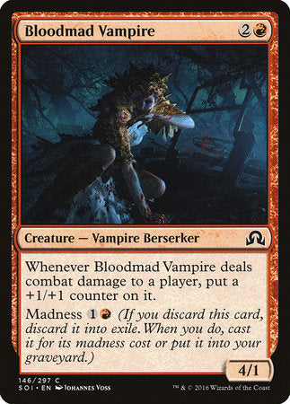 Bloodmad Vampire [Shadows over Innistrad] | North Game Den