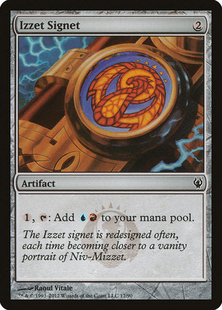 Izzet Signet [Duel Decks: Izzet vs. Golgari] | North Game Den