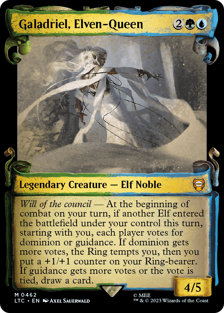 Galadriel, Elven-Queen [The Lord of the Rings: Tales of Middle-Earth Commander Showcase Scrolls] | North Game Den