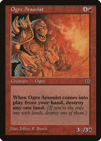 Ogre Arsonist [Portal Second Age] | North Game Den
