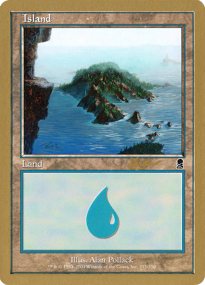 Island (shh335) (Sim Han How) [World Championship Decks 2002] | North Game Den