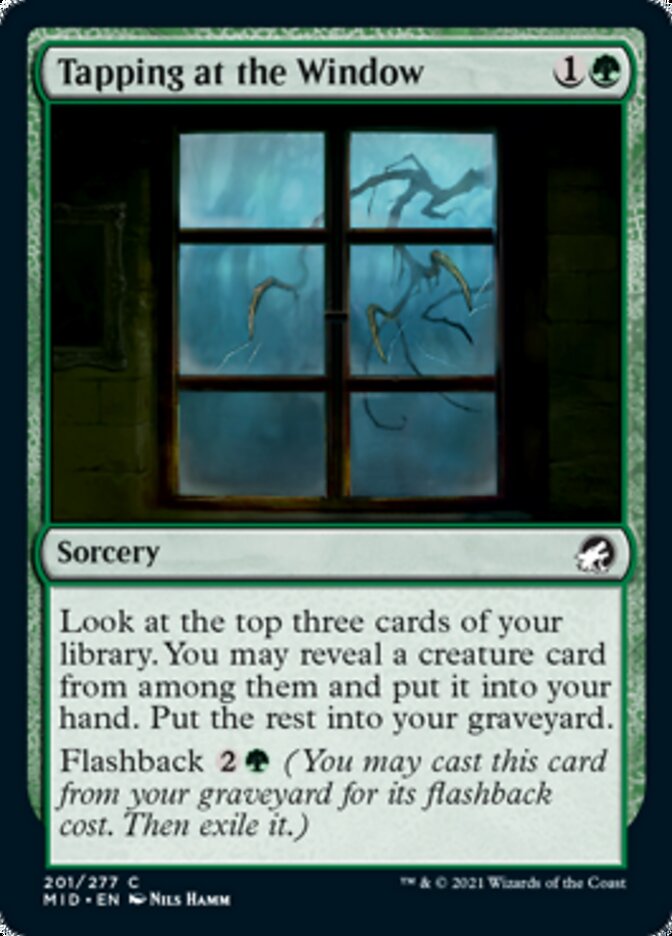 Tapping at the Window [Innistrad: Midnight Hunt] | North Game Den