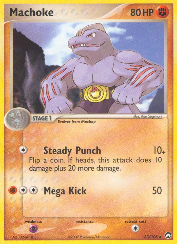 Machoke (33/108) [EX: Power Keepers] | North Game Den