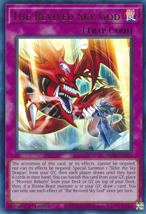The Revived Sky God [MP22-EN273] Ultra Rare | North Game Den