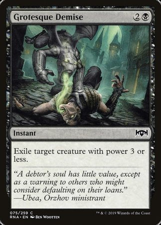 Grotesque Demise [Ravnica Allegiance] | North Game Den
