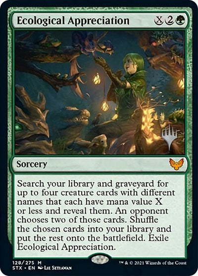 Ecological Appreciation (Promo Pack) [Strixhaven: School of Mages Promos] | North Game Den