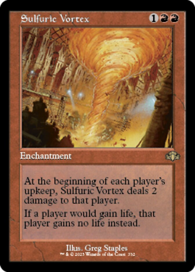 Sulfuric Vortex (Retro) [Dominaria Remastered] | North Game Den