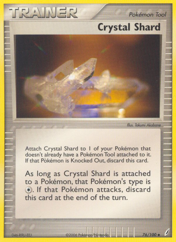 Crystal Shard (76/100) [EX: Crystal Guardians] | North Game Den