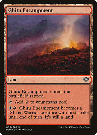 Ghitu Encampment [Duel Decks: Speed vs. Cunning] | North Game Den