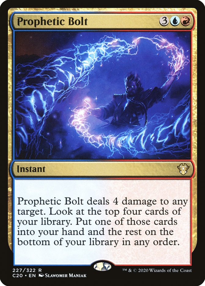 Prophetic Bolt [Commander 2020] | North Game Den