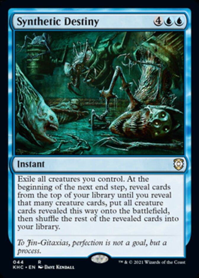 Synthetic Destiny [Kaldheim Commander] | North Game Den