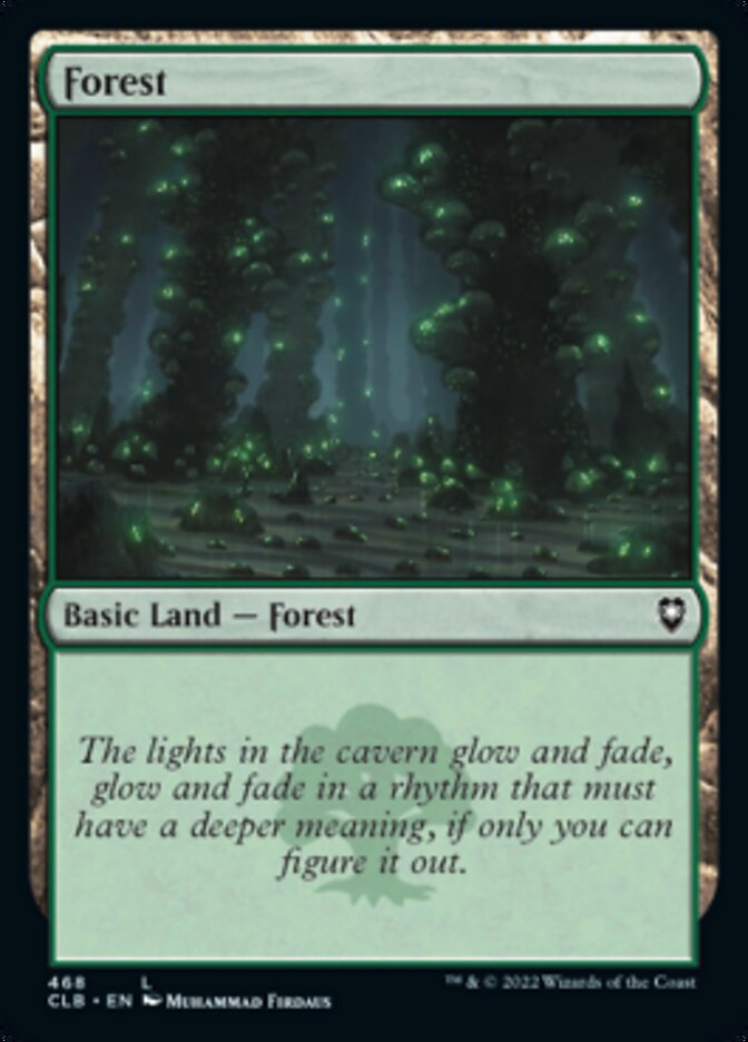 Forest (468) [Commander Legends: Battle for Baldur's Gate] | North Game Den